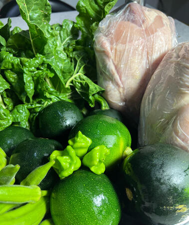 Chicken &amp; Veg Combo
